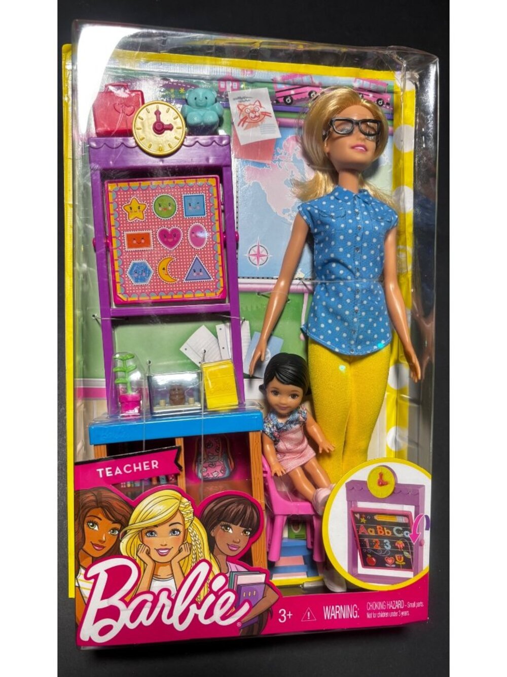 Barbie Teacher Playset With Accessories Fun Educational Doll Set New In Package